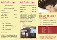 Sample price list