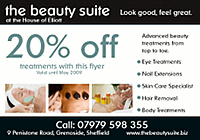 Sample A6 flyer
