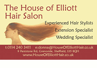 Sample appointment card